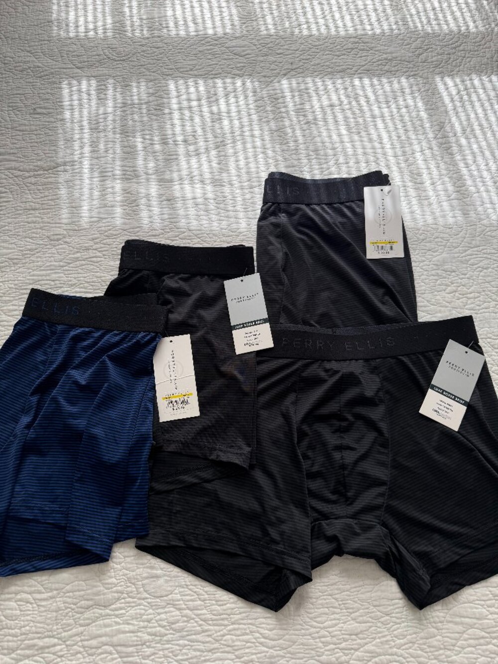 Perry Ellis Luxe Boxer Briefs, NWT